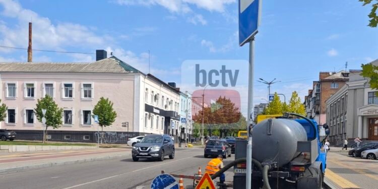 На вулиці Ярослава Мудрого у Білій Церкві припинили водопостачання