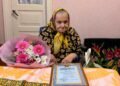 У Володарці привітали 90-річну ювілярку Катерину Ковтун