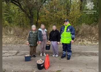 У лісі біля Сніжків патрульні розшукали заблукалих грибників