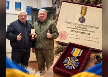Володимир Вовкотруб отримав нагрудний знак «Хрест пошани» від Міноборони