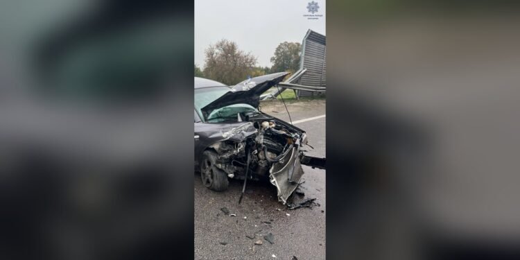 Поблизу Гребінок сталися дві ДТП на трасі Київ — Одеса
