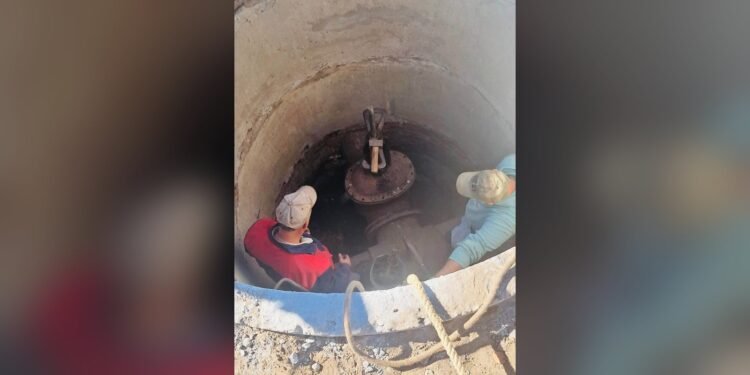 У Білій Церкві під час промивки мереж провели ремонт водоводів